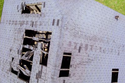 Damaged Roof Repair detail